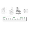 Electroválvula Indirecta Bajo Calentamiento 3/4" Normalmente Cerrada