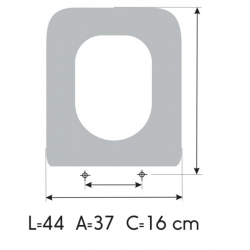 ROCA ESTUDIO toilet seat