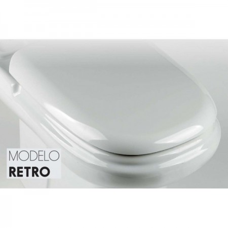 TAPA WC UNIVERSAL RETRO BLANCA