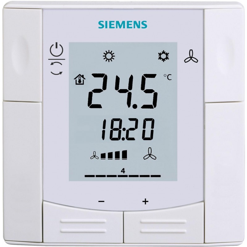 siemens rdg100kn termostato con comunicaciones knx ca 230v para unidades de  fan coil y aplicaciones universales