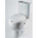 Sollevatore WC dritto con coperchio