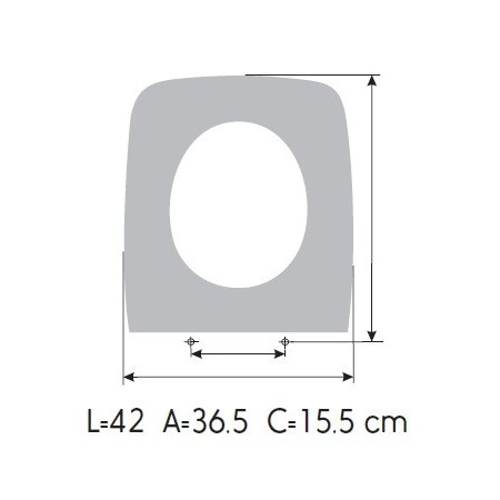 Tapa WC IDEAL STANDARD CANTICA