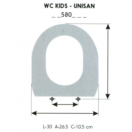 ASIENTO INFANTIL WC KIDS-UNISAN (SOLO ARO)